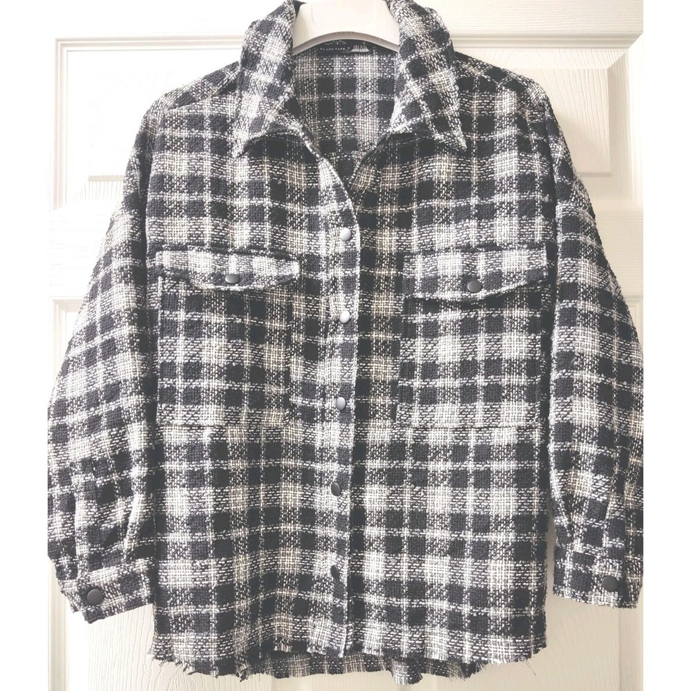 Black Tape Women P/XL Shirt Jacket